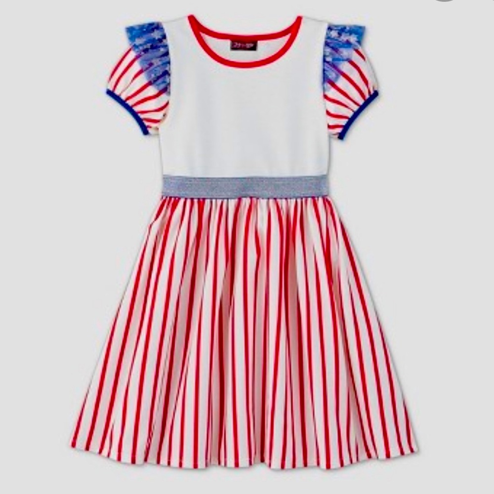 Girls' Americana JoJo Baseball Dress
